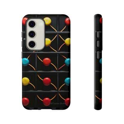 "Vibrant Spheres Fusion" -Tough Phone Cases