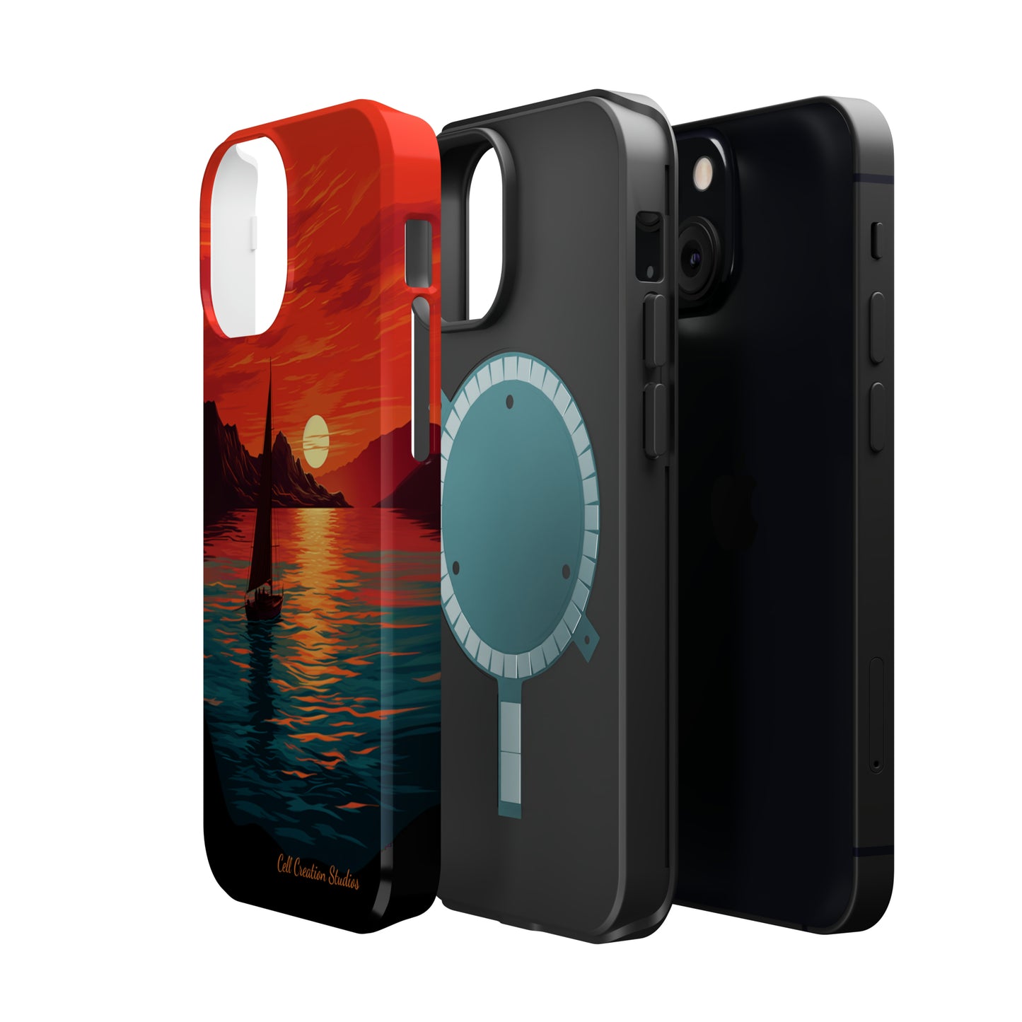 "Serenity at Sunset" -MagSafe Tough iPhone Cases