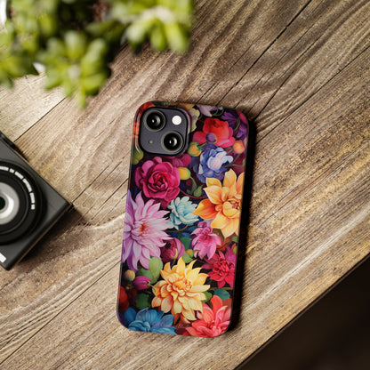 Introducing the "Blossom Beauty" Cell Phone Case – Elevate Your Style with Floral Charm -Slim Phone Cases