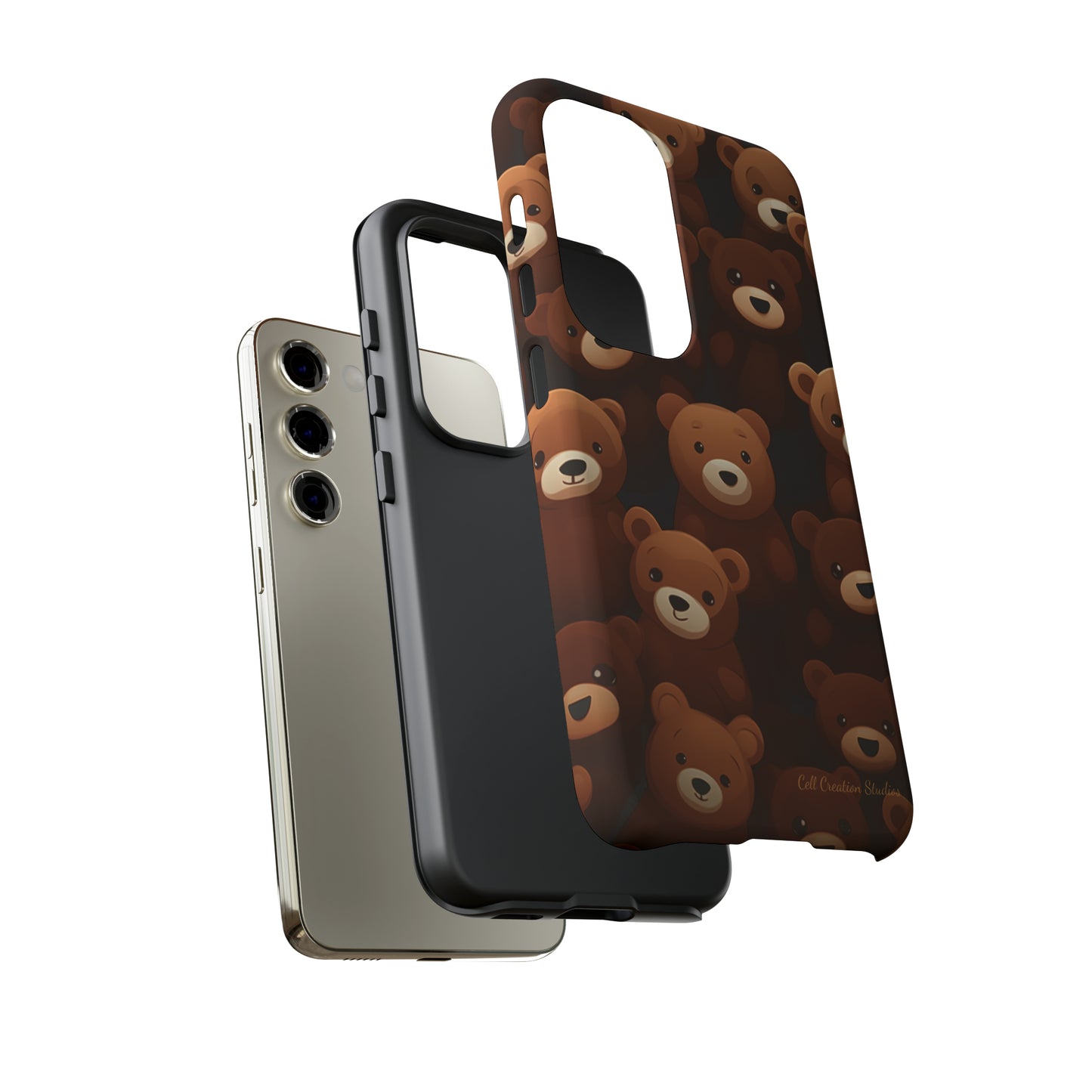 "Bear Hug Haven" -Tough Phone Cases