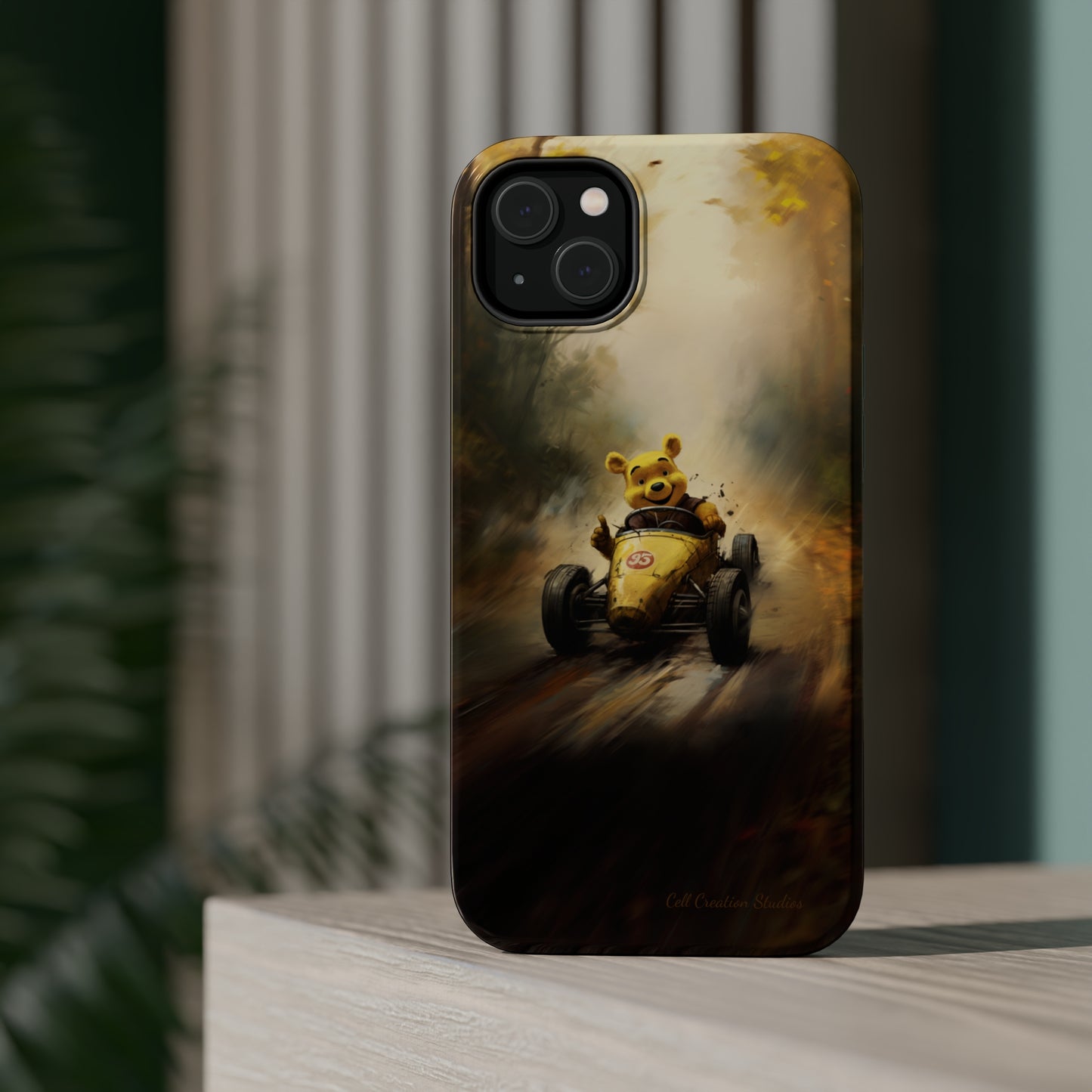 "Winnie-the-Pooh's Victory Lap" Phone Case -MagSafe Tough Cases