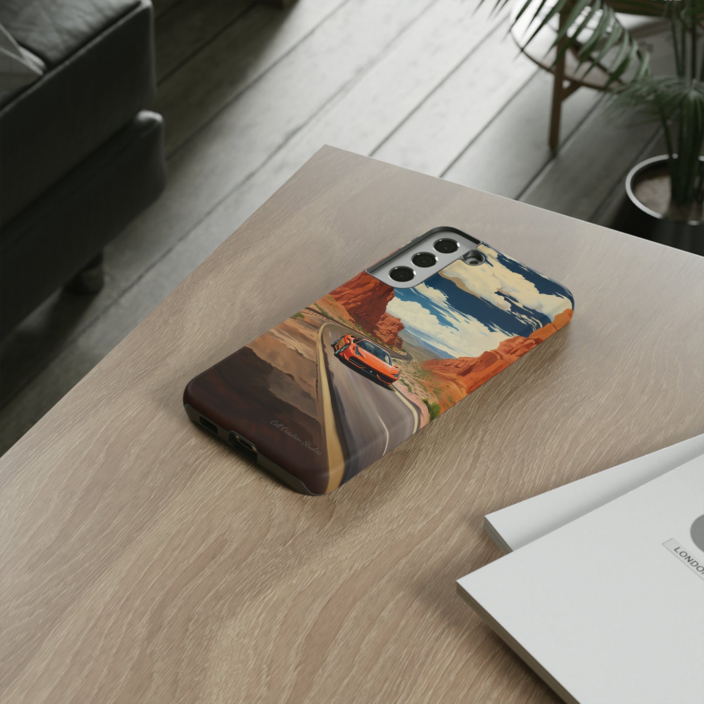 "Desert Racer Ferrari Edition" -Tough Samsung Phone Cases