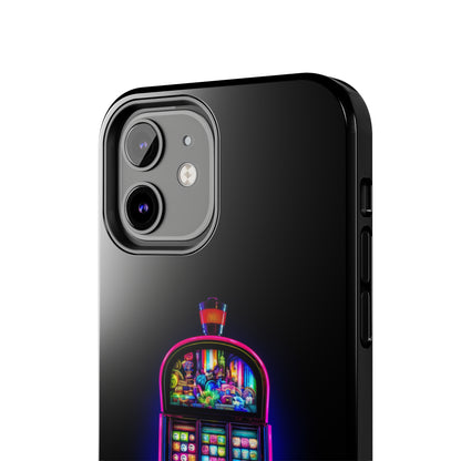 Introducing the "Vibrant Slot Frenzy" Cell Phone Case – Experience the Thrill of Colors and Luck -Tough Phone Cases