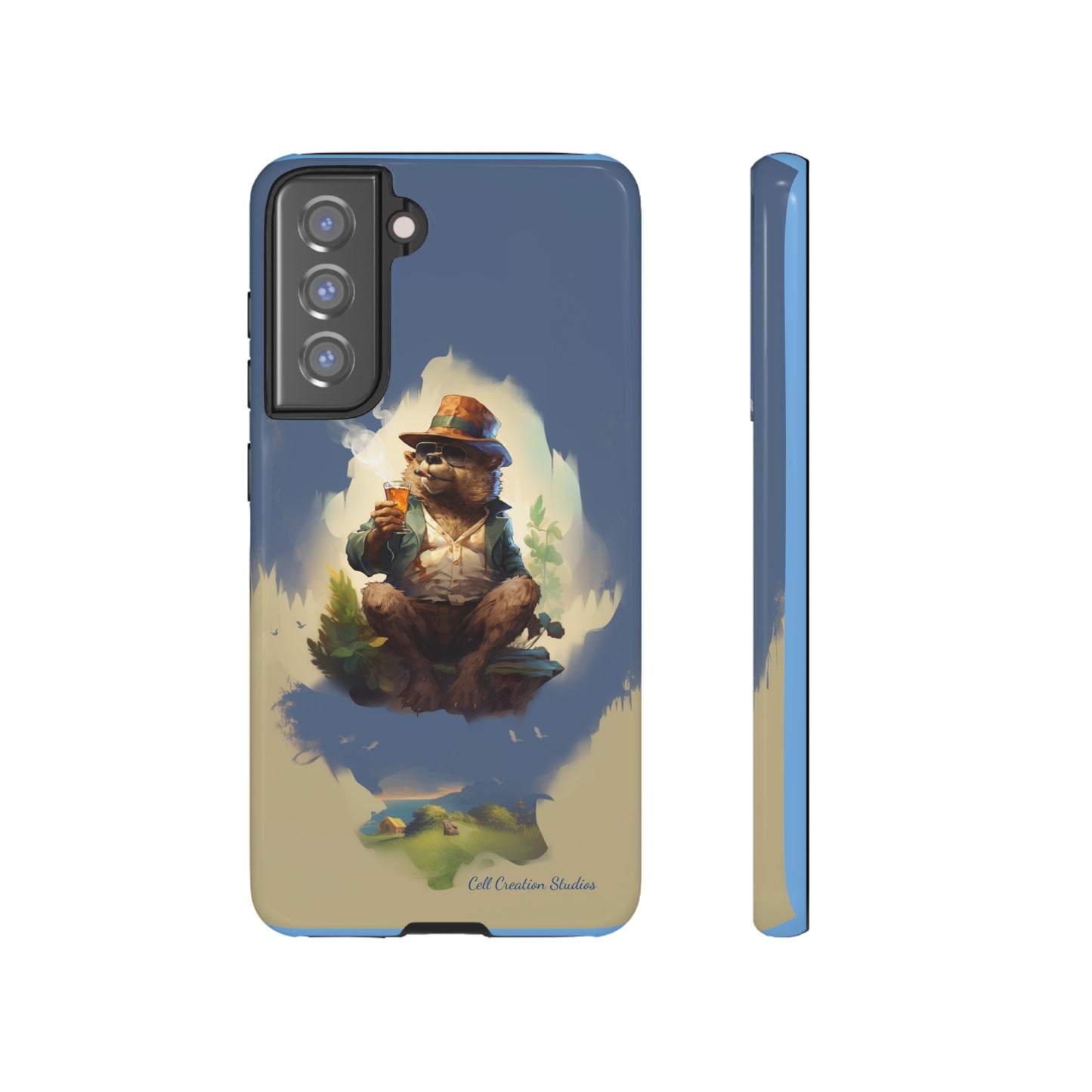 Introducing the "Bear's Homeward Bound" Cell Phone Case – Where Dreams of Home Come Alive -Tough Cases