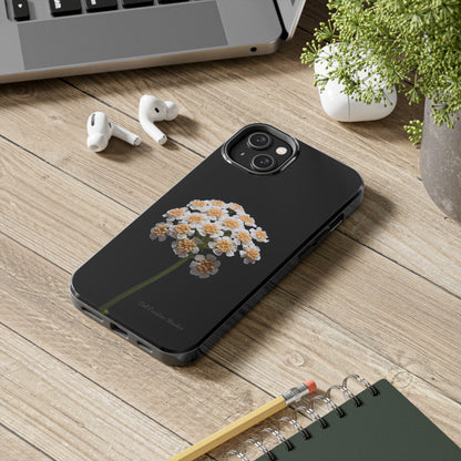 "Elegant Yarrow Bloom" Phone Case -Tough Phone Cases