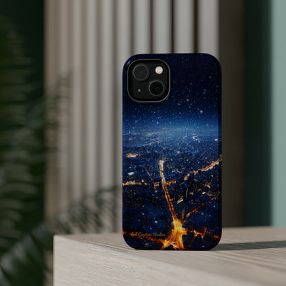 "Urban Snowfall Glow" -MagSafe Tough iPhone Cases