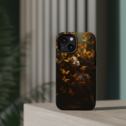 Introducing the "Butterfly Embrace" Cell Phone Case – A Fusion of Beauty and Grace -MagSafe Tough Cases