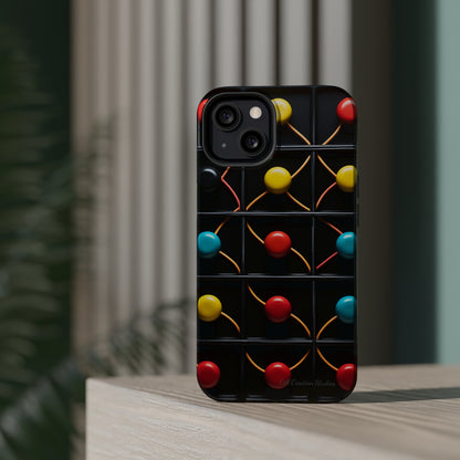 "Vibrant Spheres Fusion" -MagSafe Tough Phone Cases