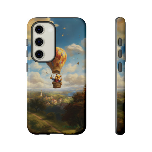 Introducing the "Winnie-The-Pooh's Balloon Adventure" Cell Phone Case – Soar to New Heights in Style -Tough Cases