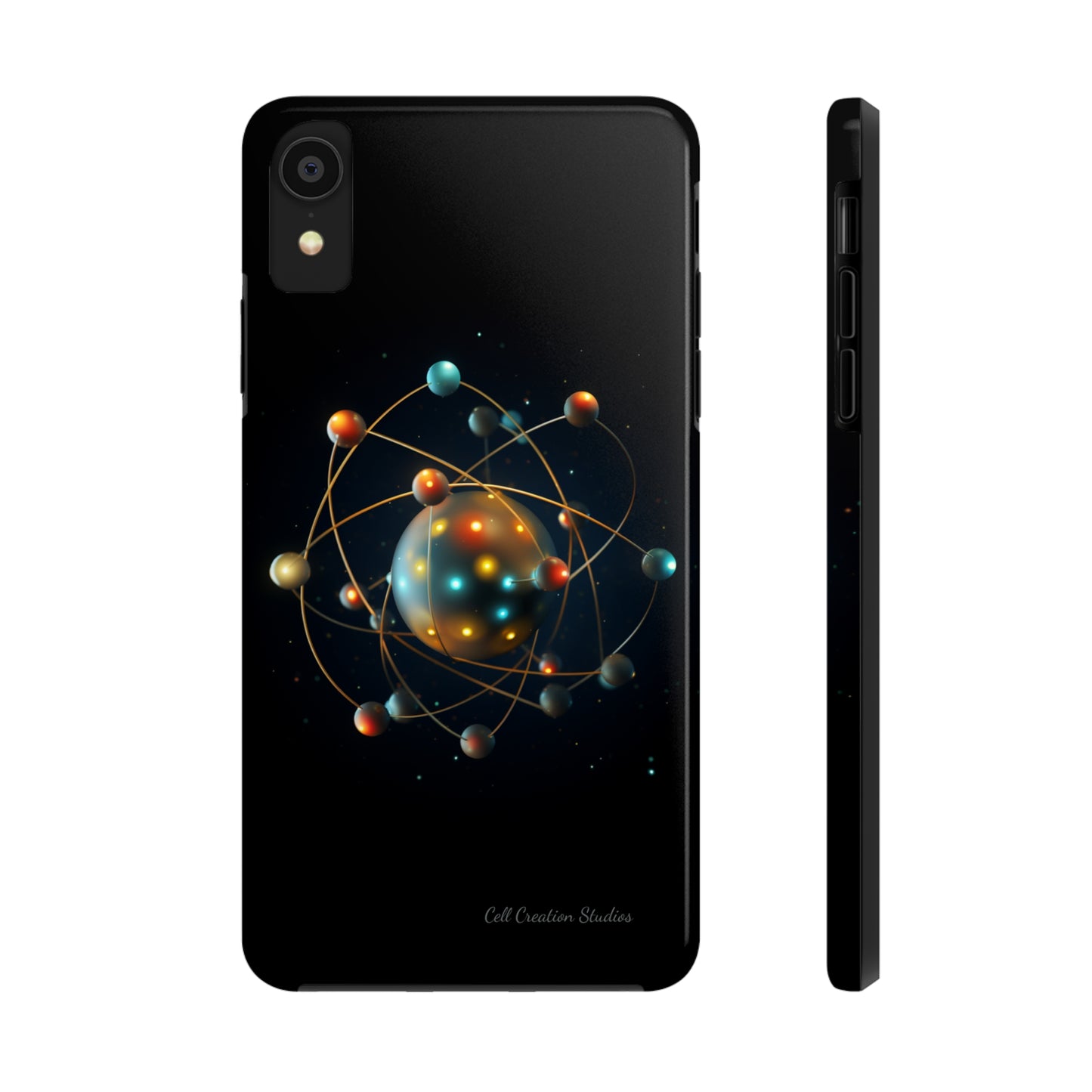 The "Atomic Elegance" Phone Case -Tough Phone Cases