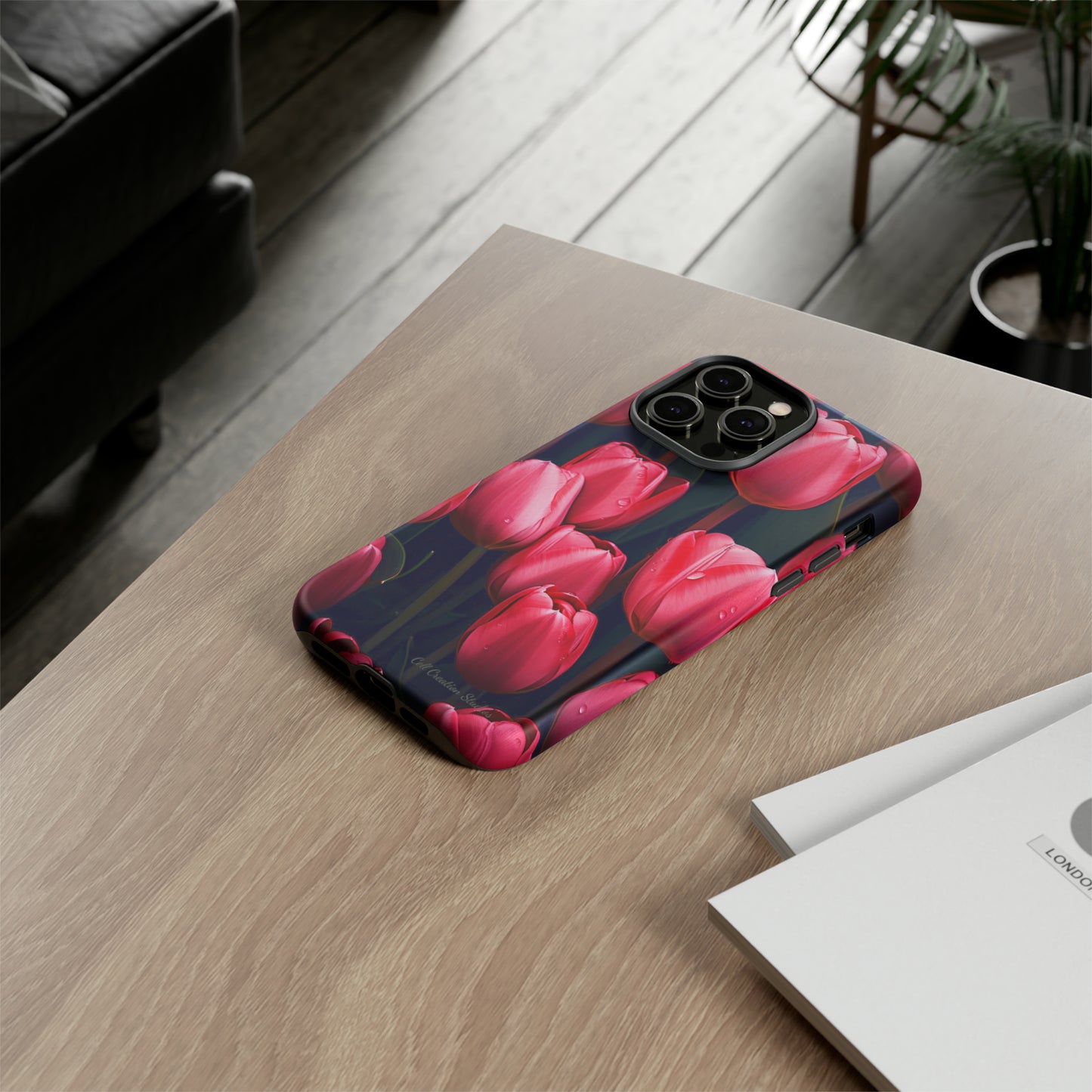 "Tulip Radiance" Phone Case -Tough Cases