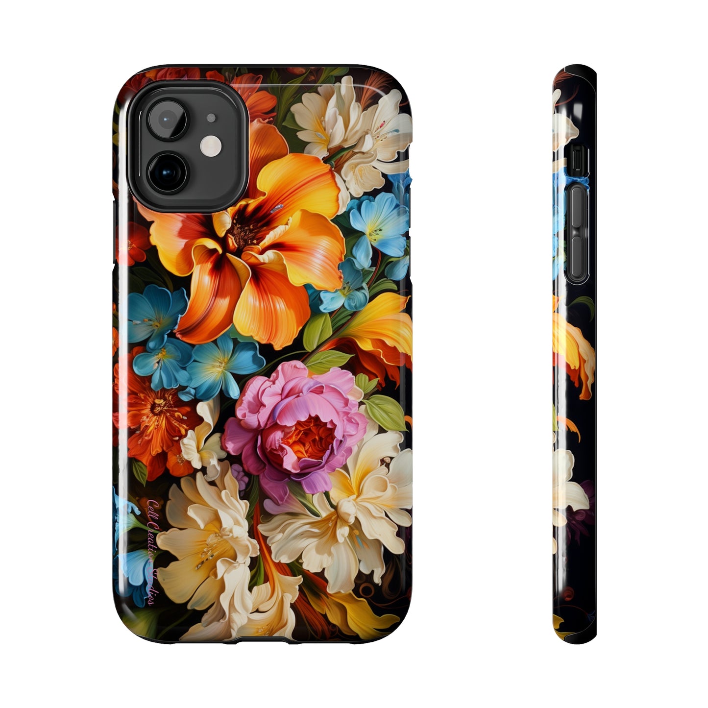 Introducing the "Floral Elegance" Cell Phone Case – Blossom with Style -Tough Phone Cases