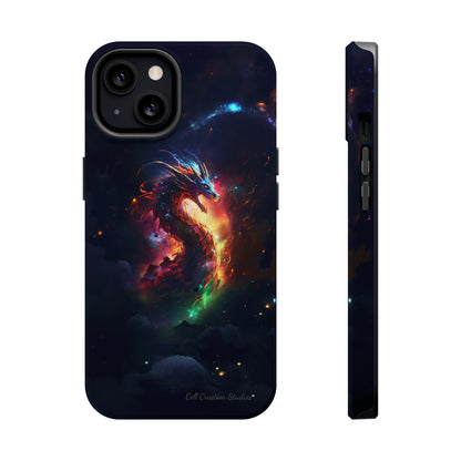 "Cosmic Dragon Unleashed" -MagSafe Tough iPhone Cases