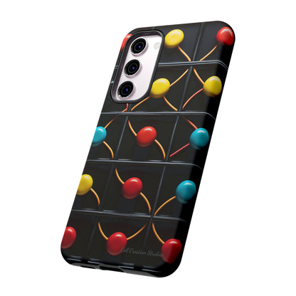 "Vibrant Spheres Fusion" -Tough Phone Cases