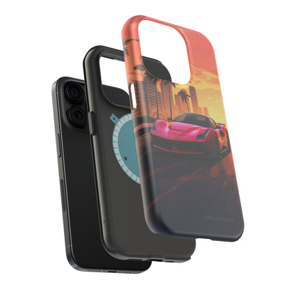 "Sunset Boulevard Ferrari Edition" -MagSafe Tough iPhone Cases