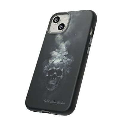 "Ethereal Skull Noir" -Tough iPhone Cases