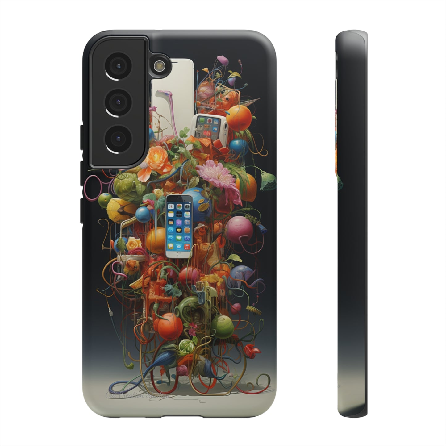 Introducing the "NatureFusion" Cell Phone Case – Where Technology Blossoms into Beauty!