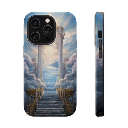 Introducing the "Celestial Gateway" Cell Phone Case – Elevate Your Device with Heavenly Splendor -MagSafe Tough Cases