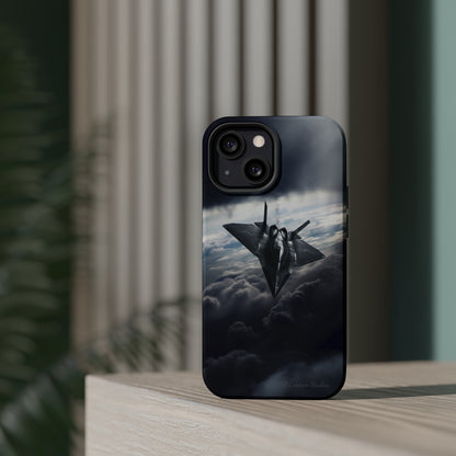 "Stealth Fighter Sky Guardian" Phone Case -MagSafe Tough Cases