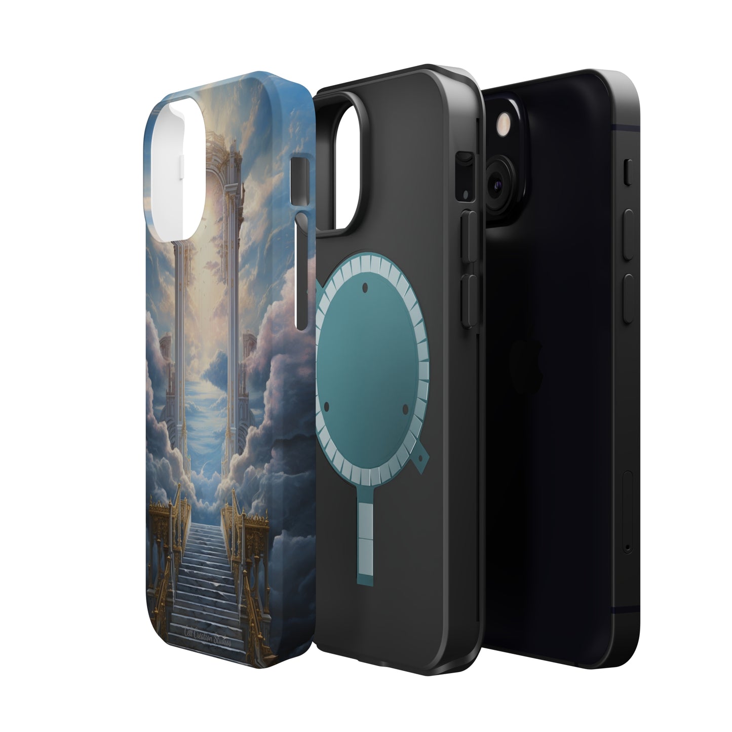 Introducing the "Celestial Gateway" Cell Phone Case – Elevate Your Device with Heavenly Splendor -MagSafe Tough Cases