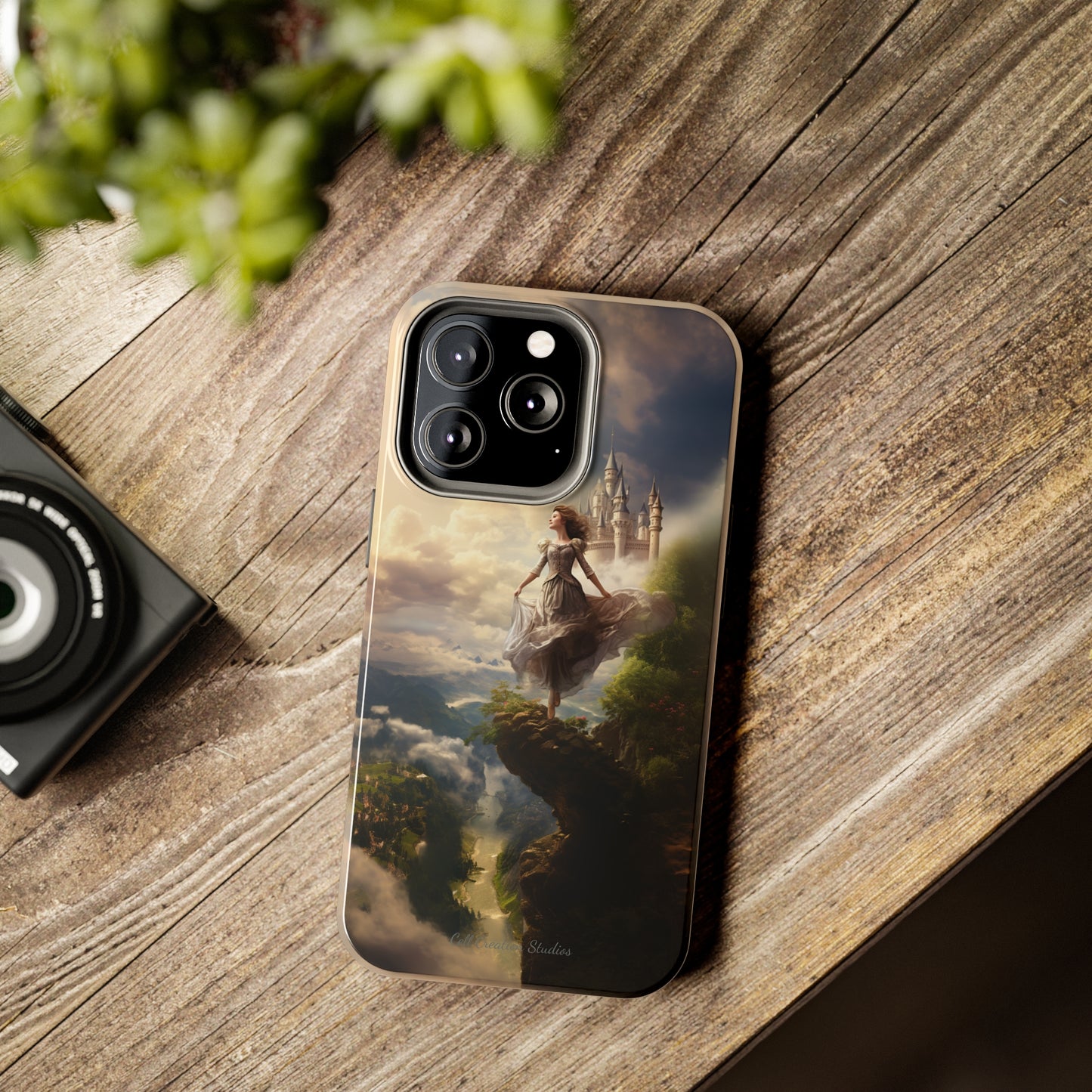 Introducing the "Enchanted Castle Discovery" Cell Phone Case – Uncover the Magic of The Castle On The Hilltop-Tough Phone Cases