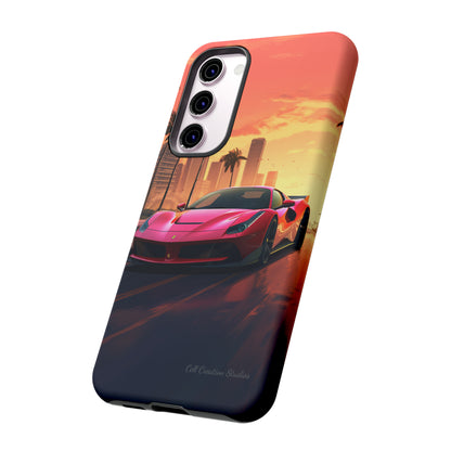 "Sunset Boulevard Ferrari Edition" -Tough Samsung Phone Cases