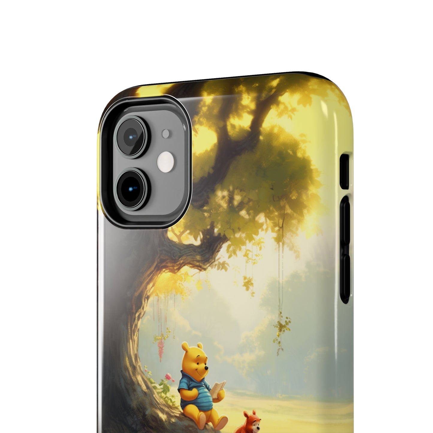 Introducing the "Winnie-The-Pooh Storytime" Cell Phone Case – A Nostalgic Journey with Friends -Tough Phone Cases