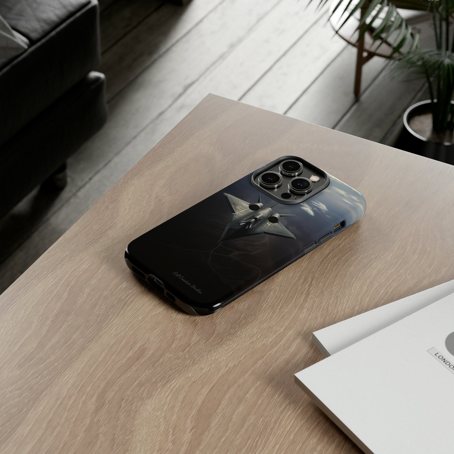 "Stealth Bomber Nightfall" Phone Case -Tough Cases