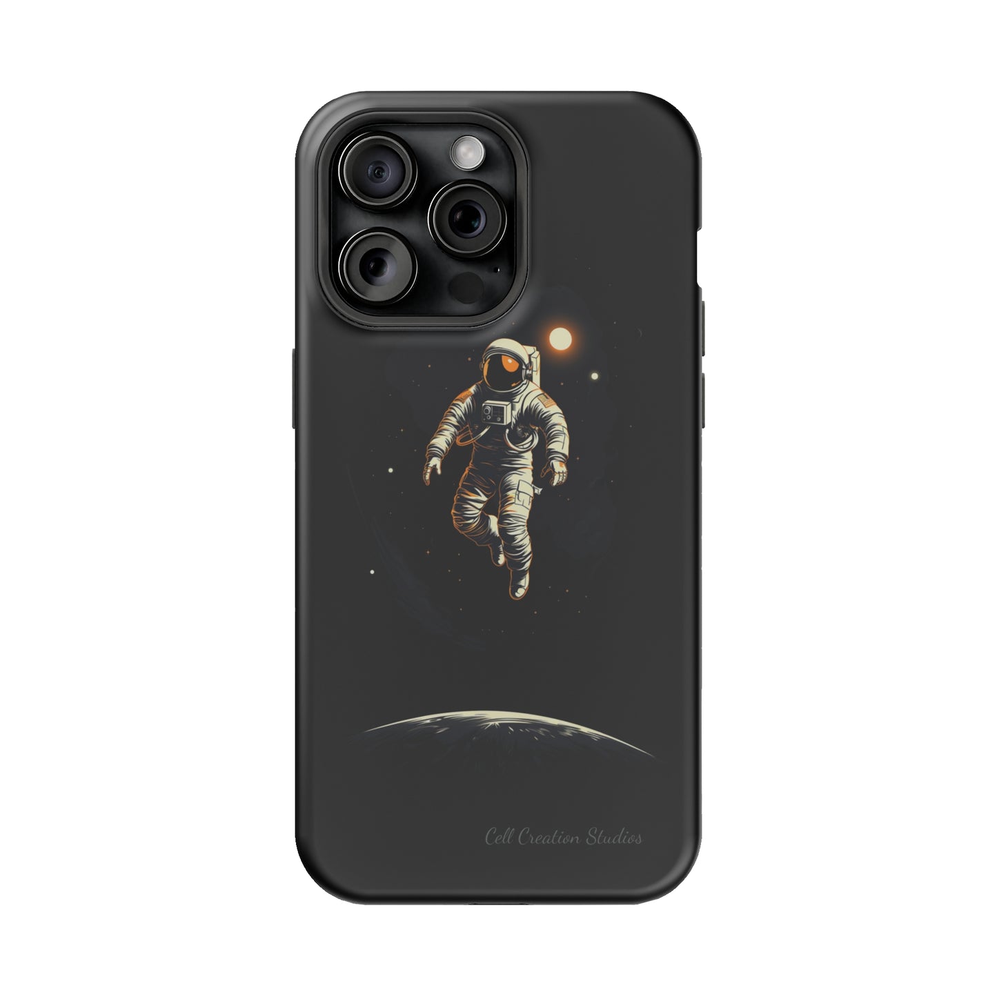 "Cosmic Explorer Astronaut" -MagSafe Tough iPhone Cases