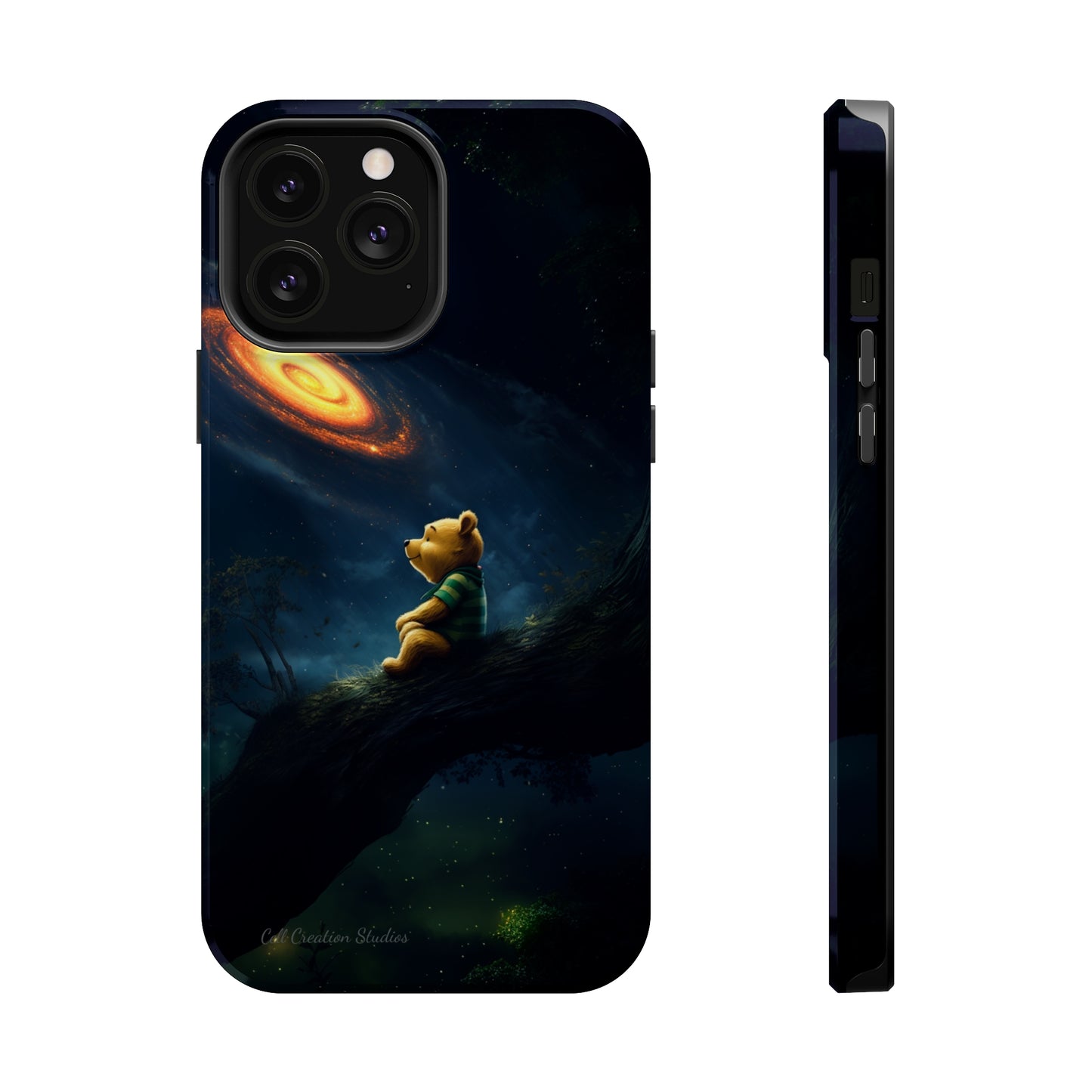 "Starry Night with Winnie-the-Pooh" Cell Phone Case -MagSafe Tough Cases