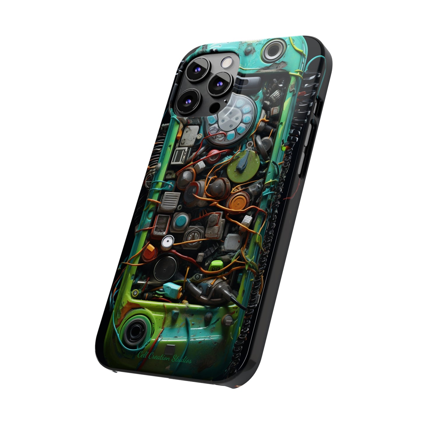 Introducing the "Mechanical Wonders" Cell Phone Case – Peek Inside with Intricate Cell Phone Inner Workings -Slim Phone Cases