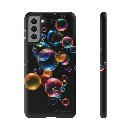 Elevate Your Phone's Aesthetic with our "BubbleBurst" Cell Phone Case -Tough Cases