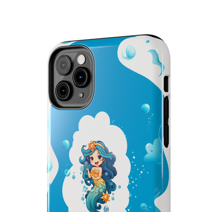 "Mermaid Elegance" -Tough iPhone Cases