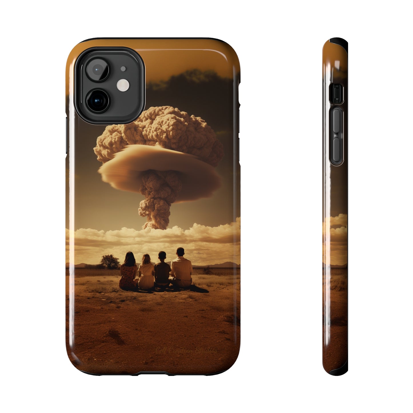 Introducing our "Skywatchers" Cell Phone Case - A Thought-Provoking Design -Tough Phone Cases