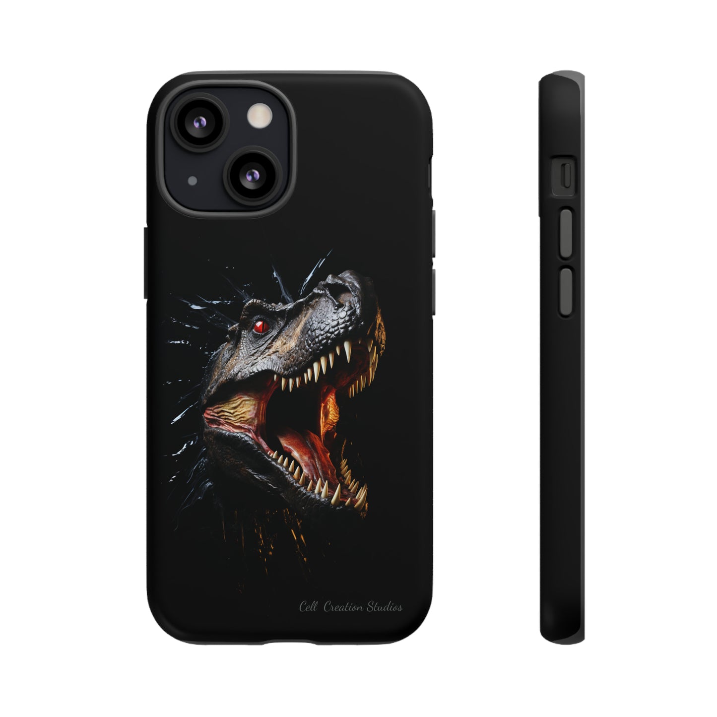 "Jurassic Impact" T-Rex Phone Case -Tough Cases