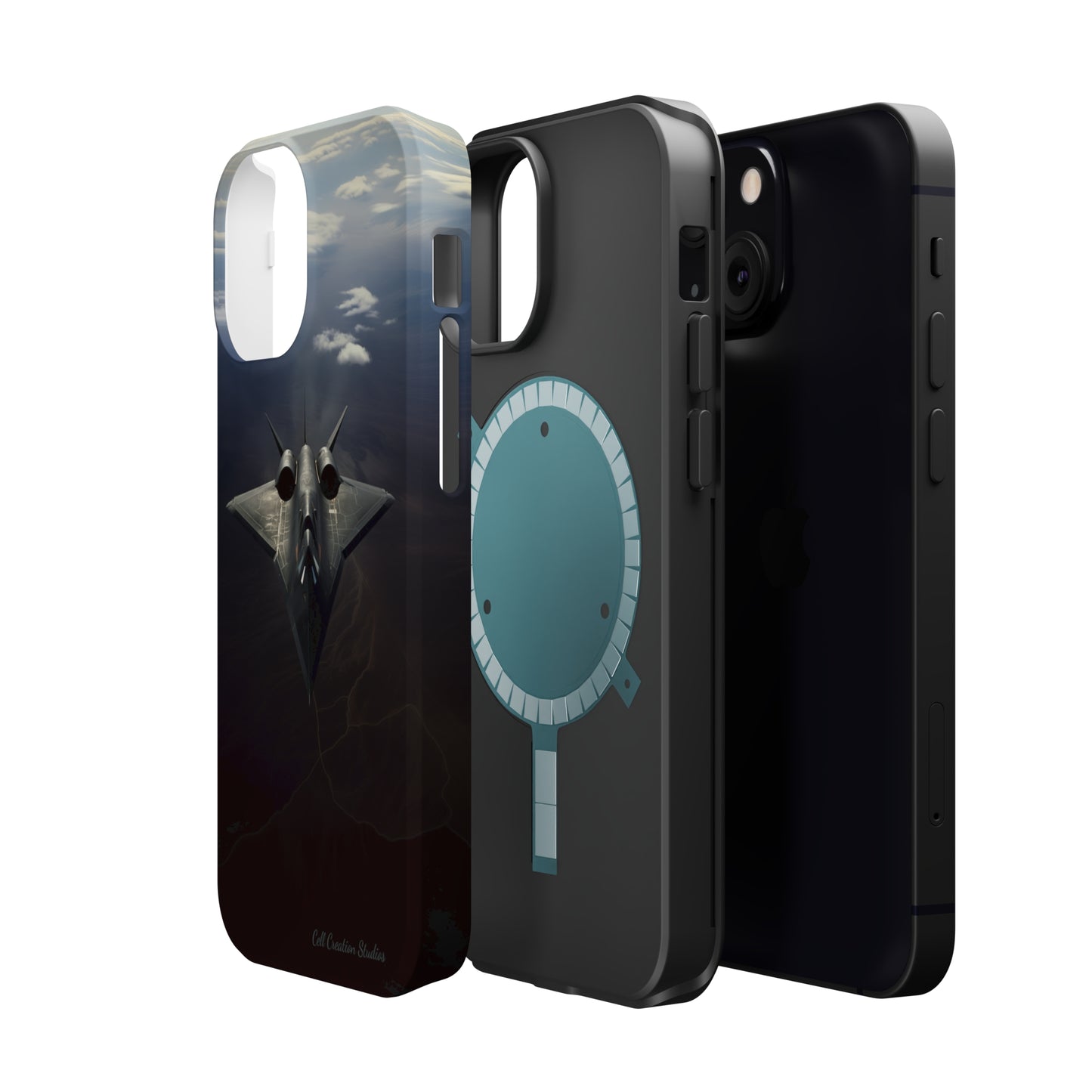 "Stealth Bomber Nightfall" Phone Case -MagSafe Tough Cases