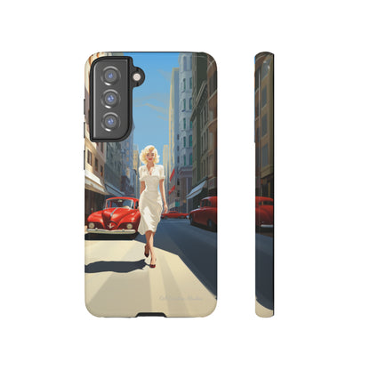 "City Stroll Glamour" Marilyn Monroe Phone Case -Tough Cases