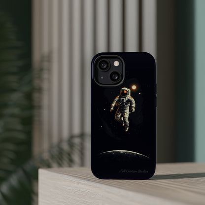 "Cosmic Explorer Astronaut" -MagSafe Tough iPhone Cases