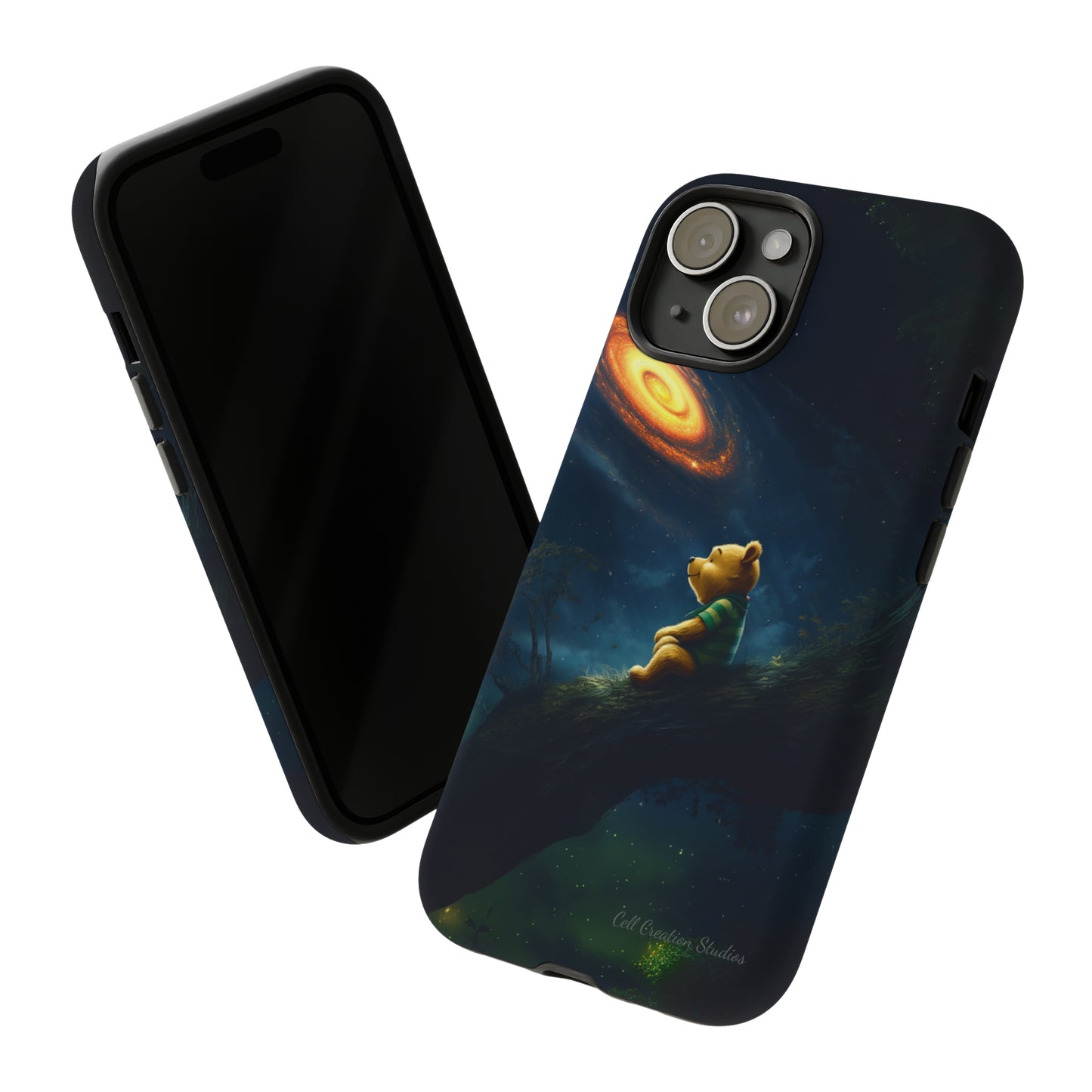 "Starry Night with Winnie-the-Pooh" Cell Phone Case - Tough Cases