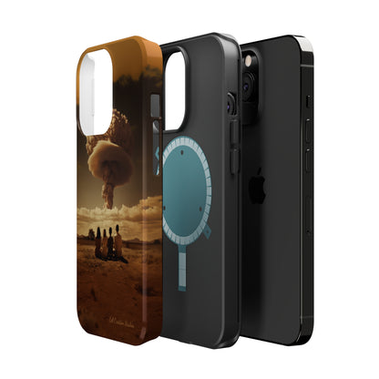 Introducing our "Skywatchers" Cell Phone Case - A Thought-Provoking Design -MagSafe Tough Cases