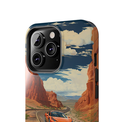 "Desert Racer Ferrari Edition" -Tough iPhone Cases