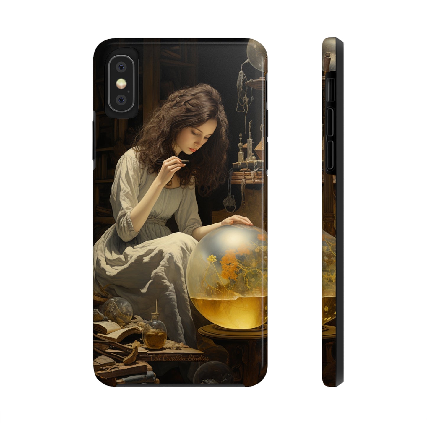 Introducing the "Mystic Botanist" Cell Phone Case – Discover the Secrets Within -Tough Phone Cases