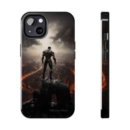 Introducing the "Cyber Guardian" Cell Phone Case – Embrace Futuristic Heroism -Tough Phone Cases