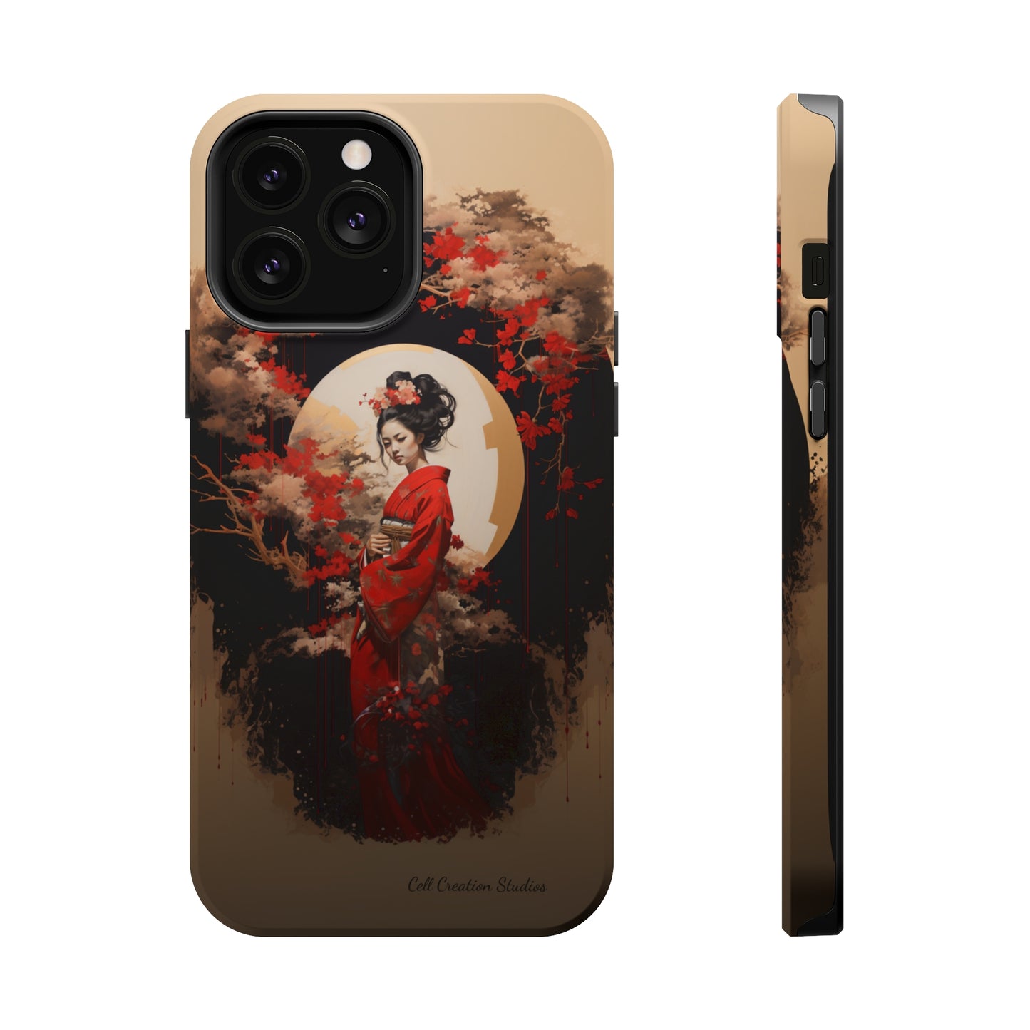 "Japanese Geisha Art" Phone Case -MagSafe Tough Cases