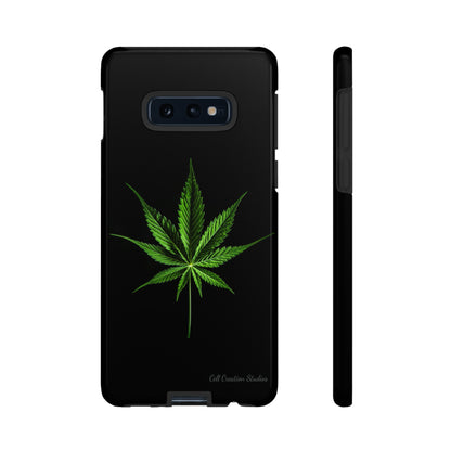 "Cannabis Chic" Marijuana Leaf Phone Case -Tough Cases