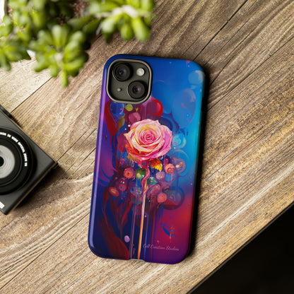 "Dreamy Rose Bloom Fantasy" -Tough iPhone Cases