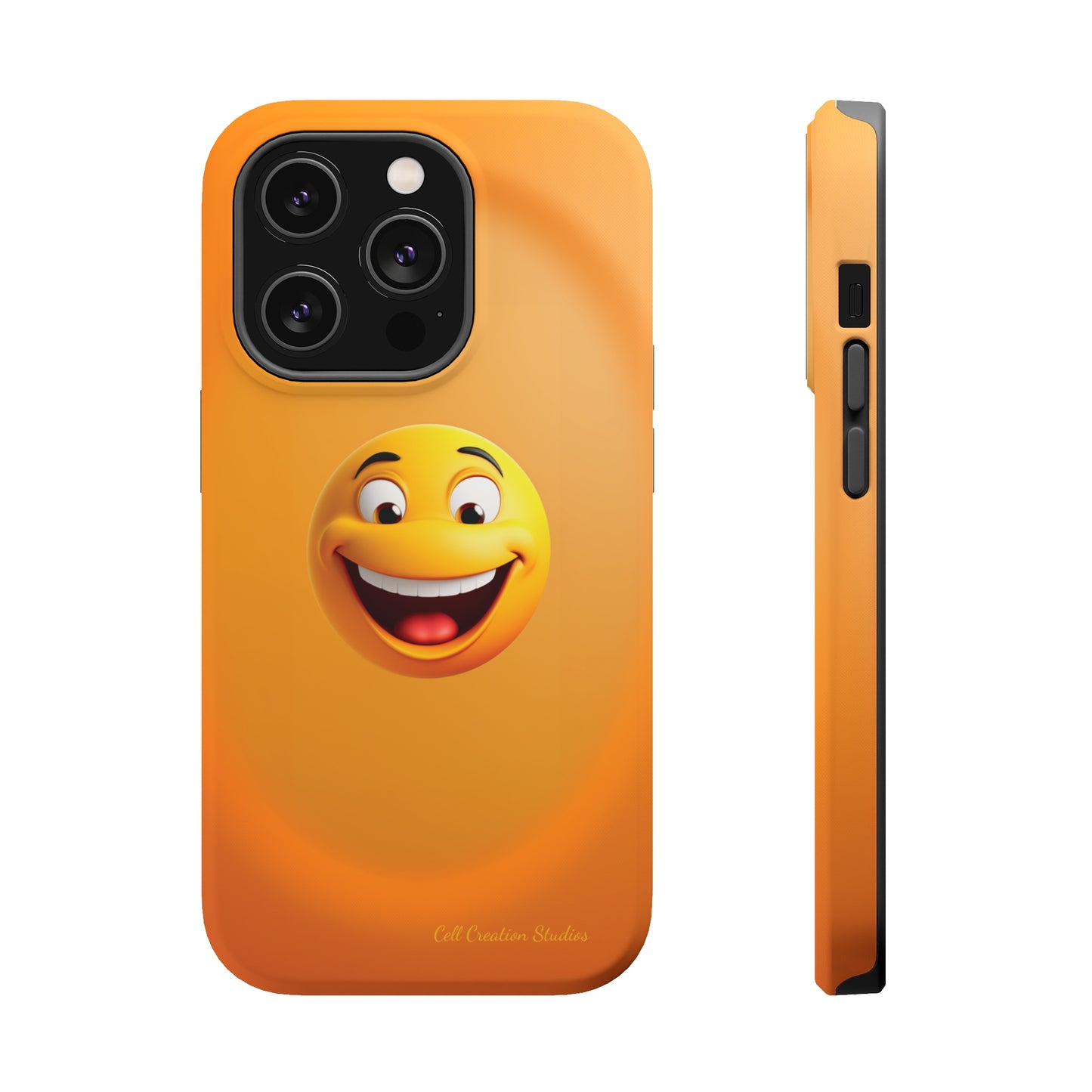 Introducing the "Laughing Emoji" Cell Phone Case – Carry Laughter Everywhere -MagSafe Tough Cases