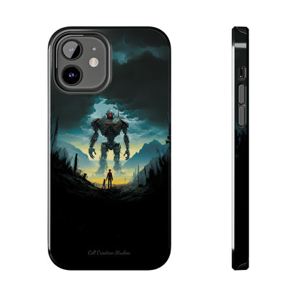 Introducing the "Rising Titan" Cell Phone Case – Witness the Astonishing Emergence of a Giant Robot! -Tough Phone Cases