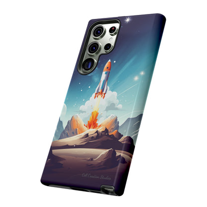 Introducing our "Galactic Odyssey" Cell Phone Case – Launch Your Device into Adventure -Tough Cases