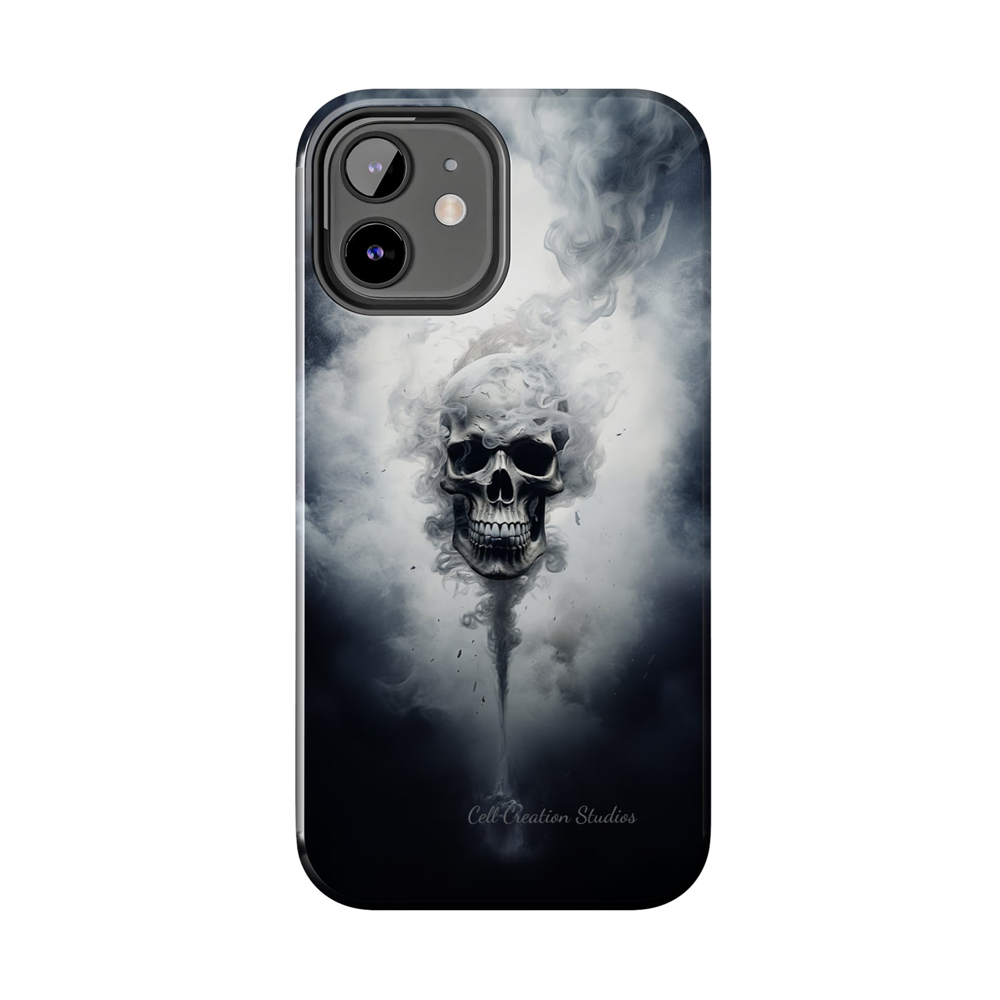 "Mystic Smoke Skull" -Tough iPhone Cases